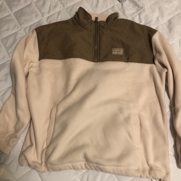 Roots Polar Fleece Quarter Zip - Picture 1 of 1